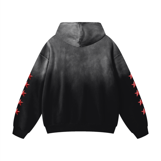 MERCY™ Crimson Sunfade Hoodie