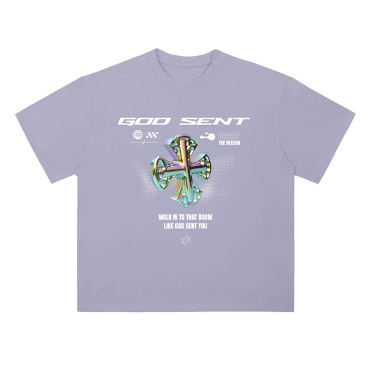 GODSENT™ HEAVYWEIGHT DROP SHOULDER TEE