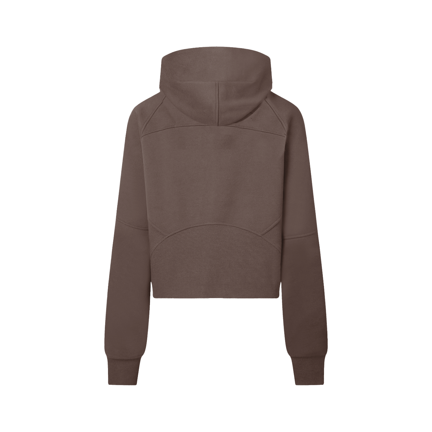 AURORA ZIPFORM™ Cropped Half-Zip Hoodie