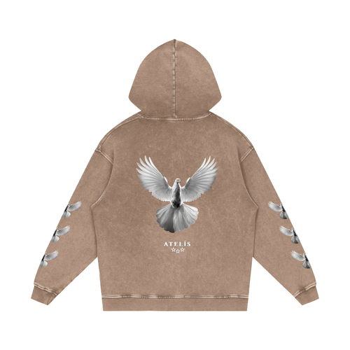  Ascension Hoodie in Sand by Atelis Studios 