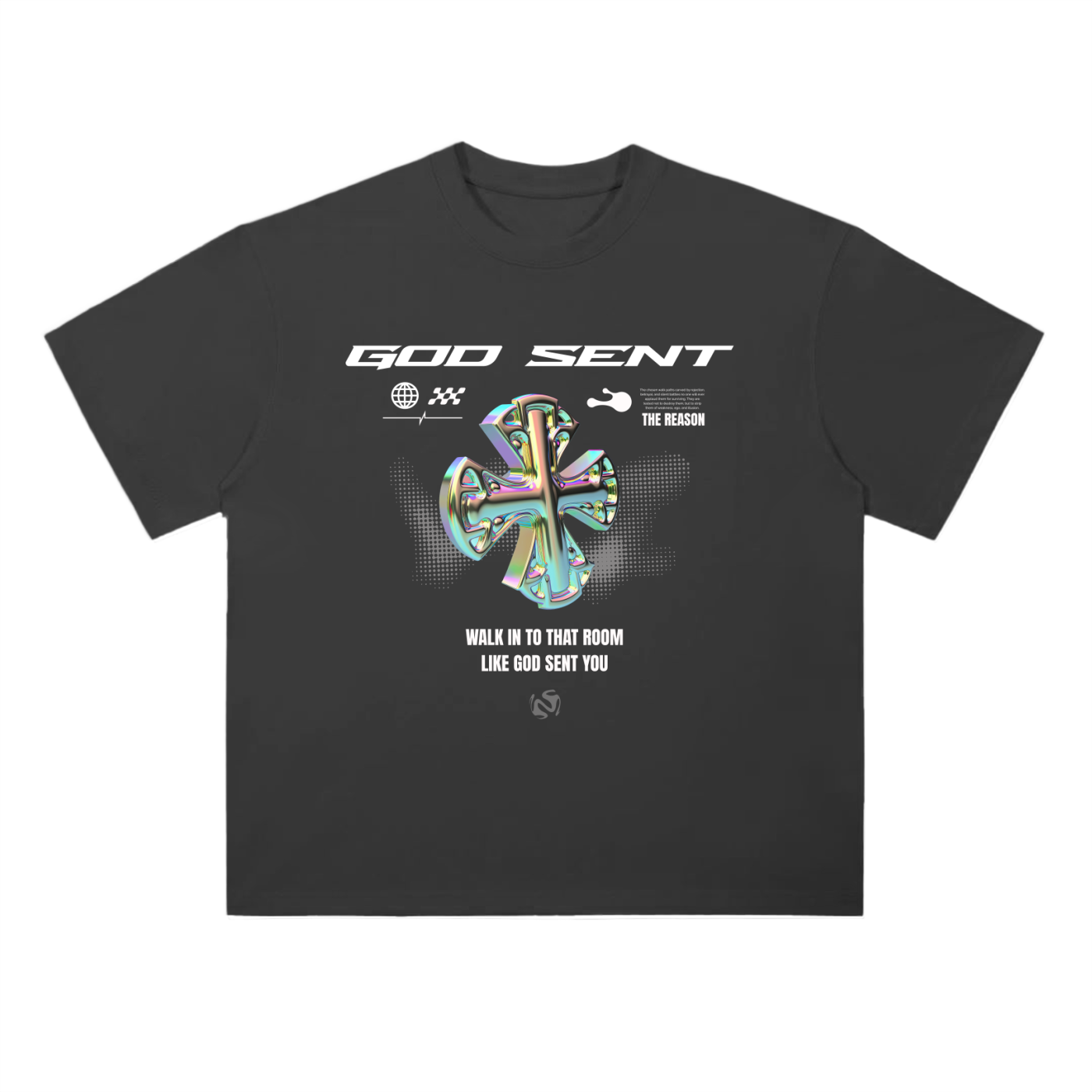 GODSENT™ HEAVYWEIGHT DROP SHOULDER TEE