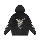 Seraphim Hoodie in Black by Atelis Studios 