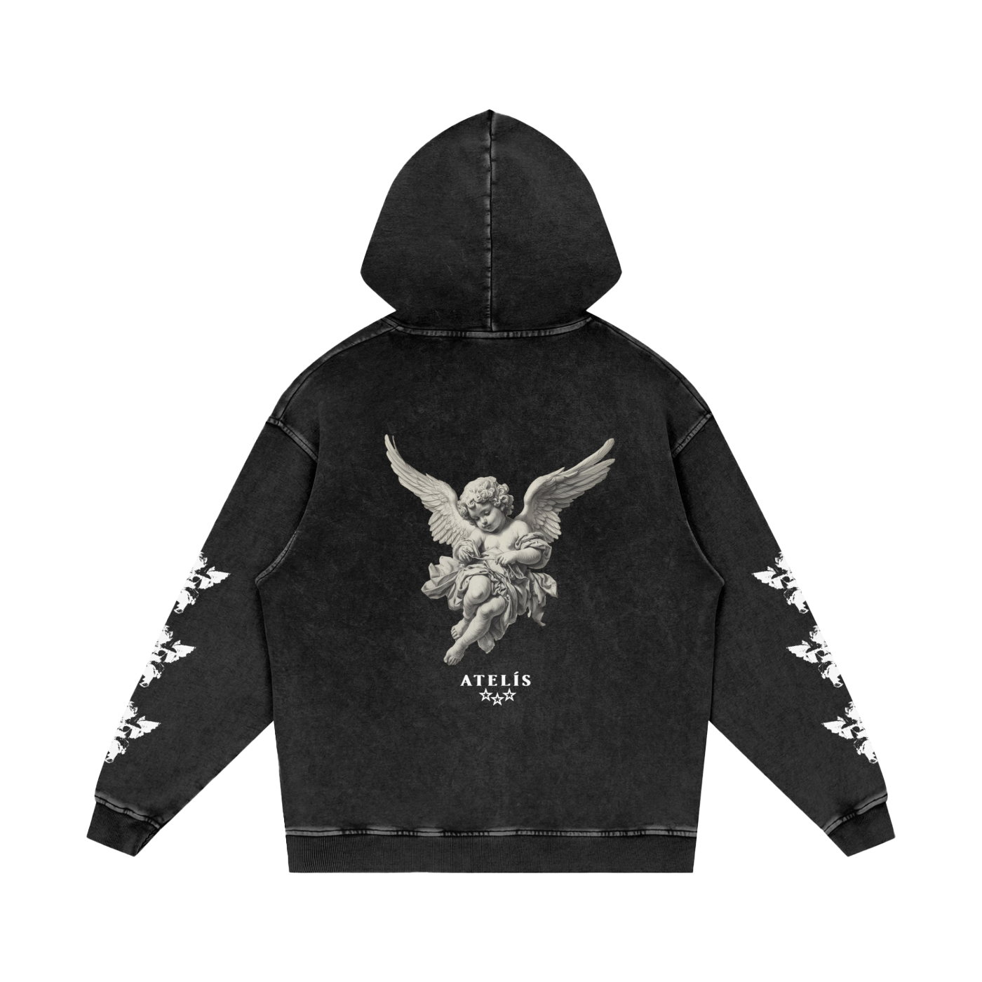 SERAPHIM HOODIE | BLACK
