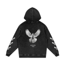 Ascension Hoodie in Black by Atelis Studios 