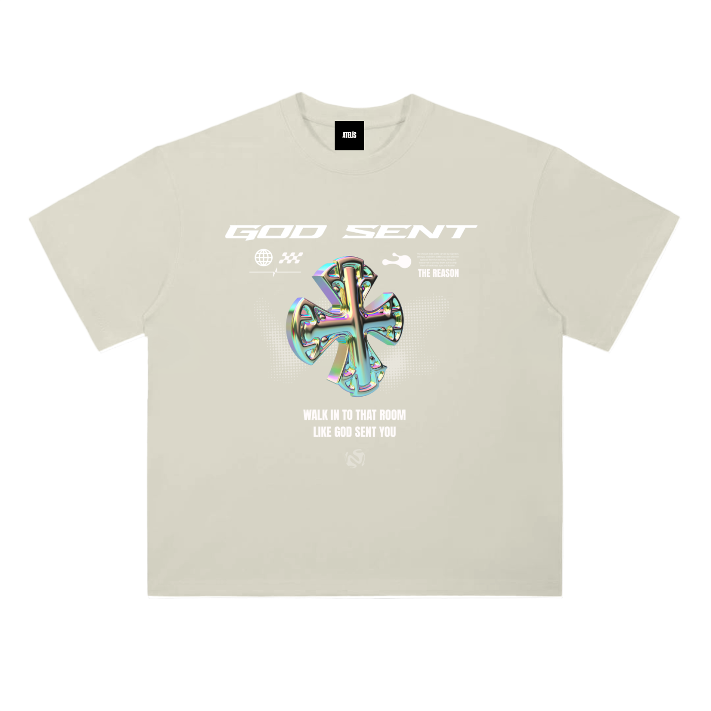 GODSENT™ HEAVYWEIGHT DROP SHOULDER TEE