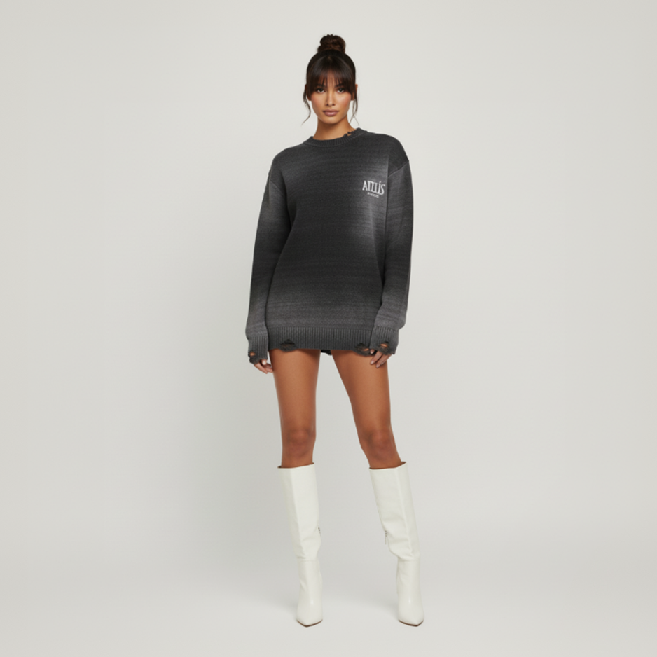 ARCANA FADE™ Distressed Artisan Crewneck