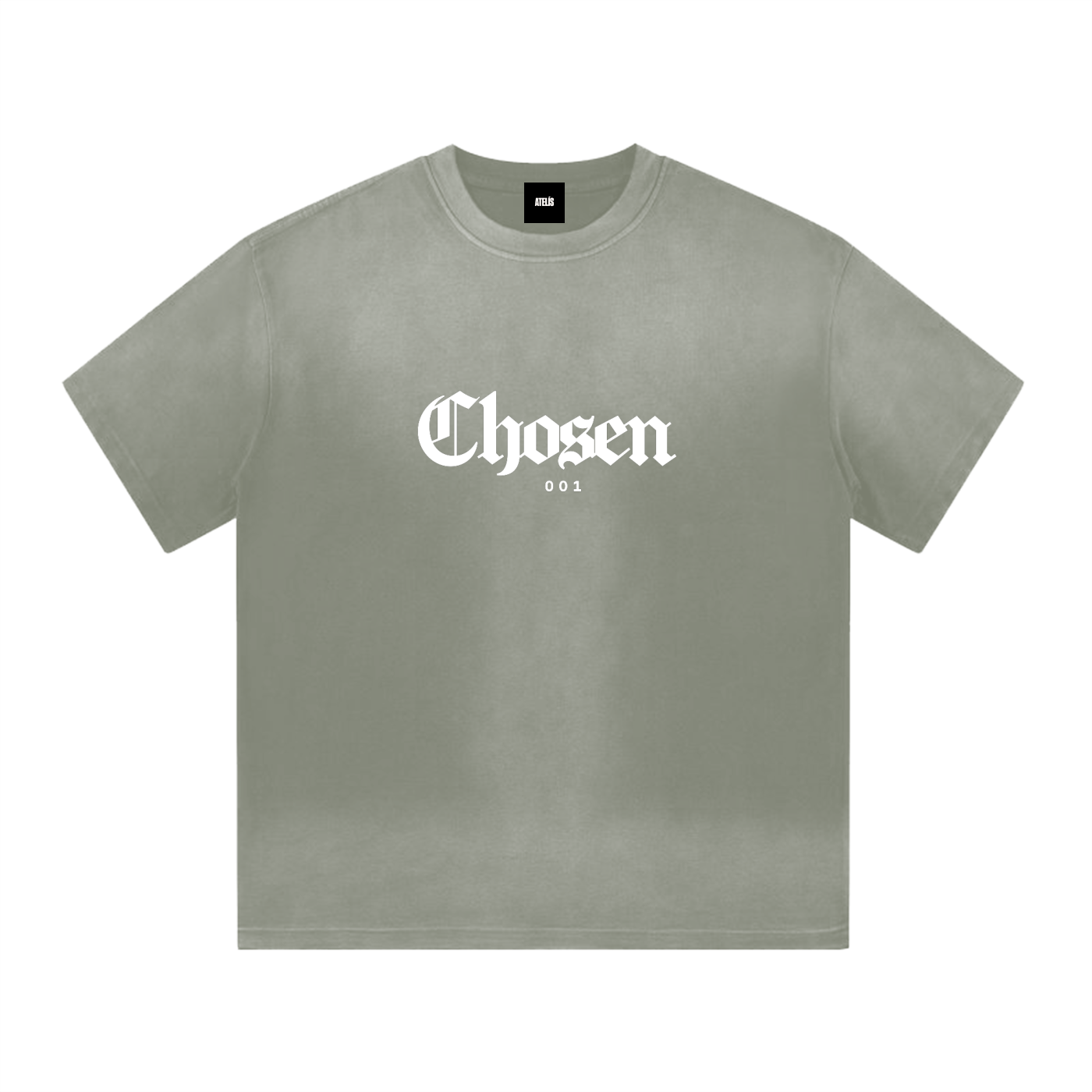 Atelís “CHOSEN 001” I-Shape Gradient Washed T-Shirt — LIMITED EDITION