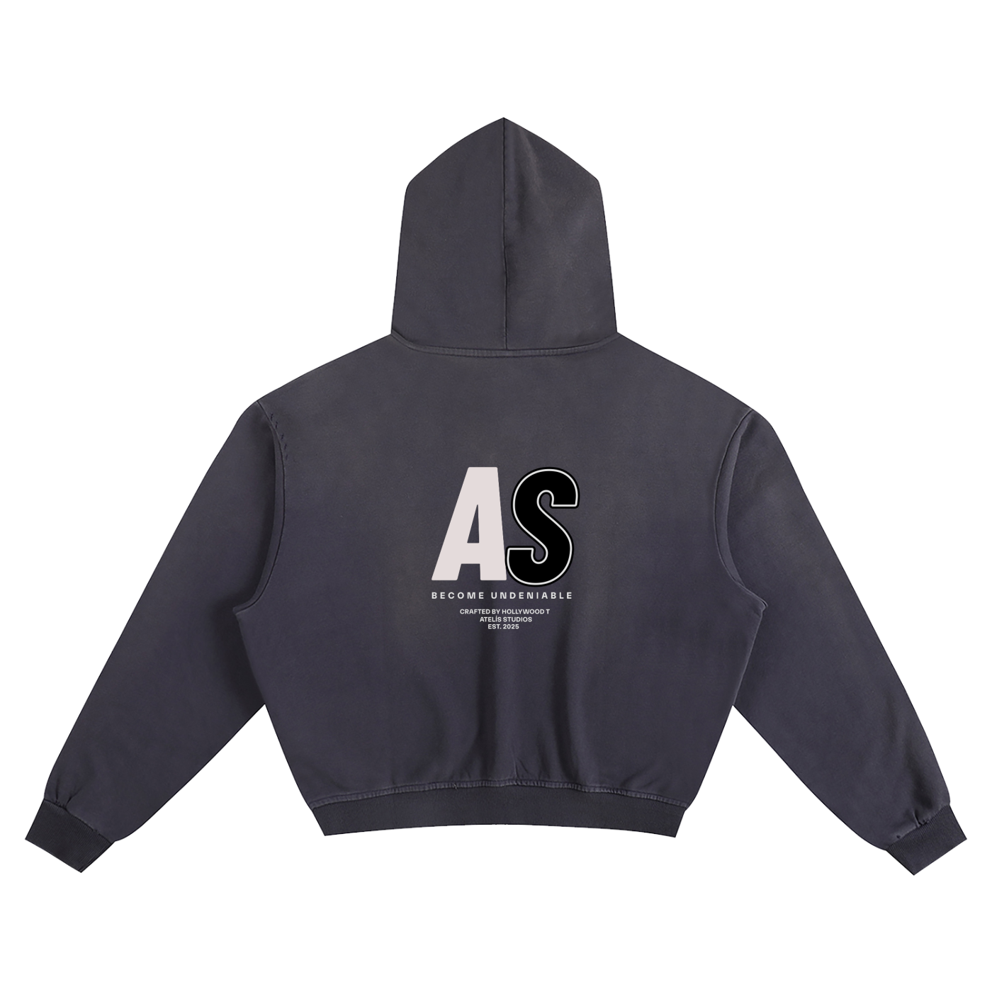 The Atelís Solaris Fade™ Boxy Unisex Hoodie