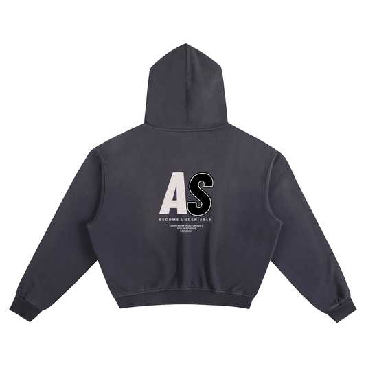 The Atelís Solaris Fade™ Boxy Unisex Hoodie