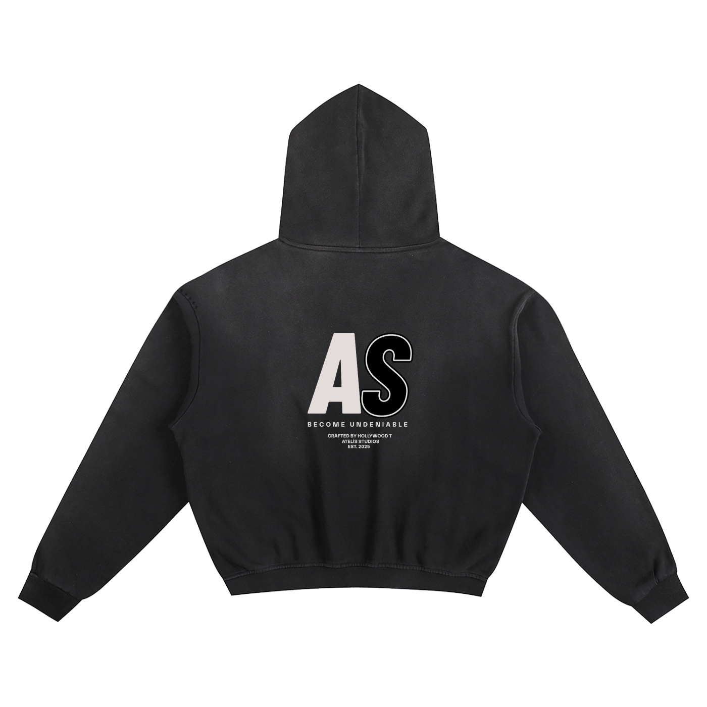 The Atelís Solaris Fade™ Boxy Unisex Hoodie