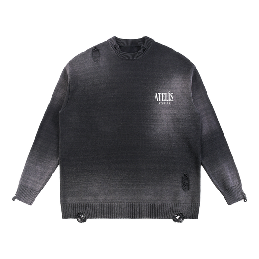 ARCANA FADE™ Distressed Artisan Crewneck