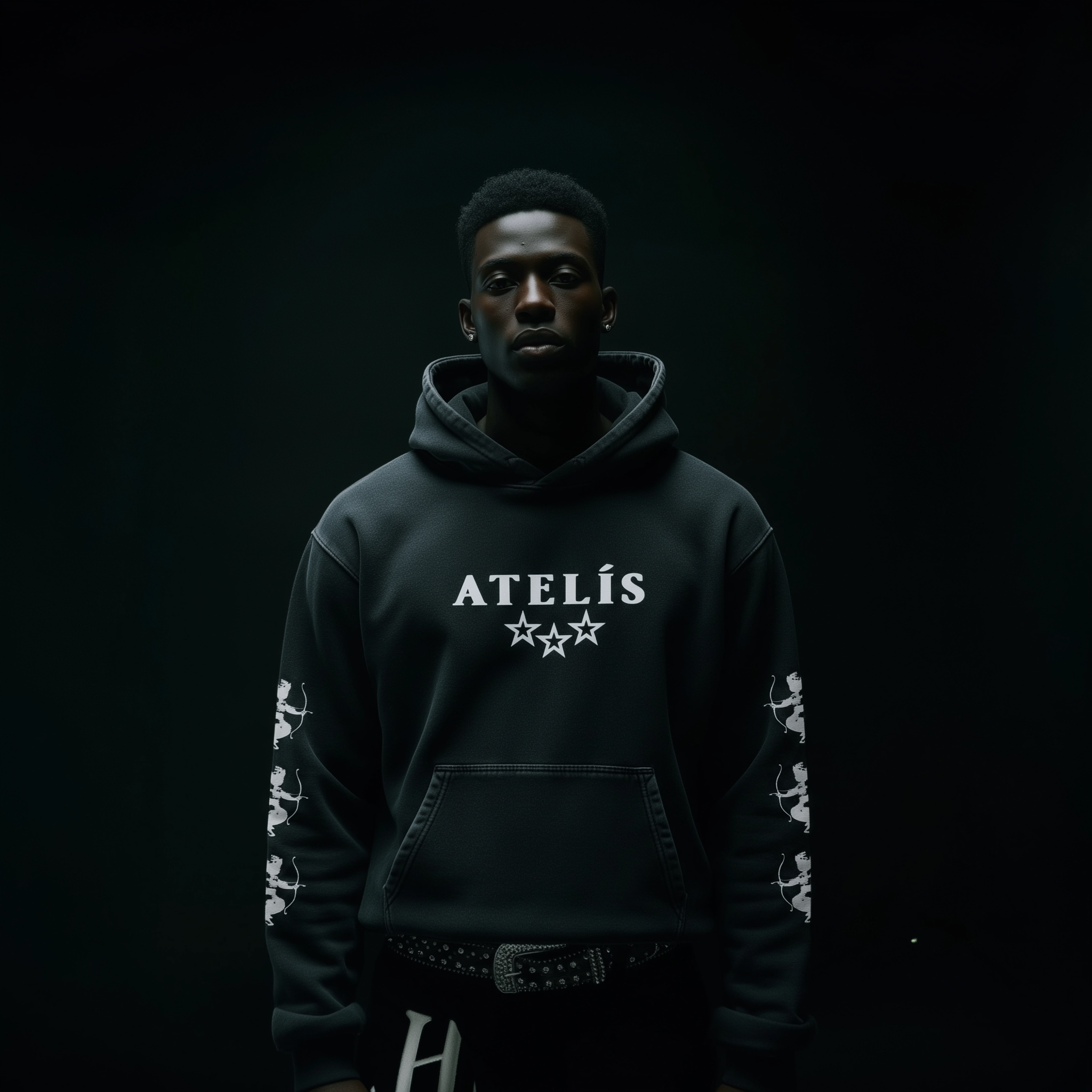 SERAPHIM HOODIE | BLACK