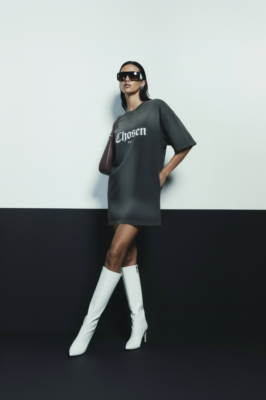 Atelís “CHOSEN 001” I-Shape Gradient Washed T-Shirt — LIMITED EDITION